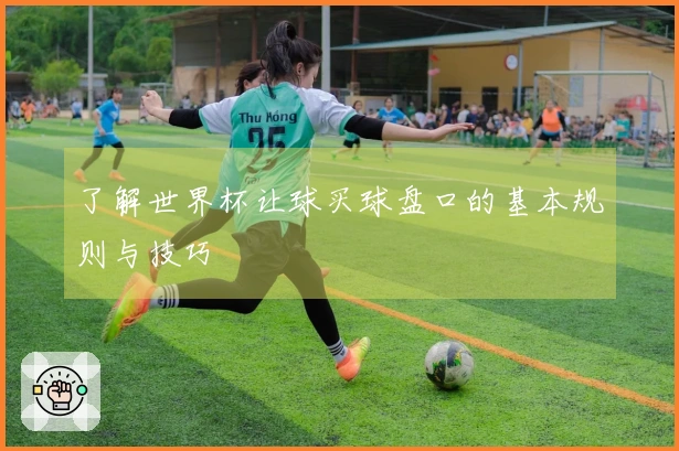 了解世界杯让球买球盘口的基本规则与技巧