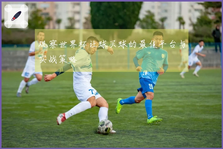 观察世界杯让球买球的最佳平台与实战策略