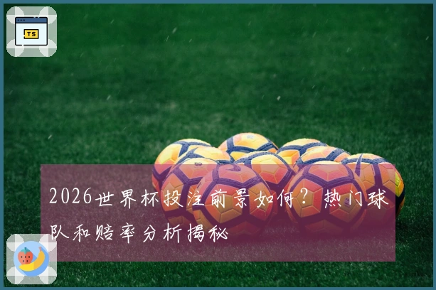 2026世界杯投注前景如何？热门球队和赔率分析揭秘