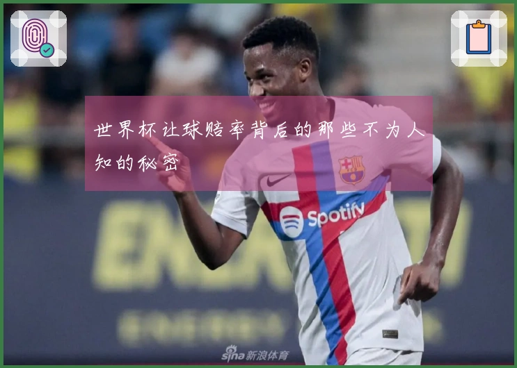 世界杯让球赔率背后的那些不为人知的秘密