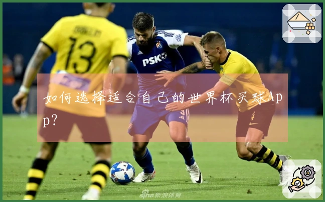 如何选择适合自己的世界杯买球App？