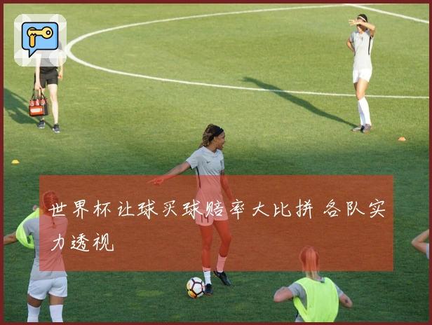 世界杯让球买球赔率大比拼 各队实力透视