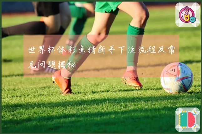世界杯体彩竞猜新手下注流程及常见问题揭秘